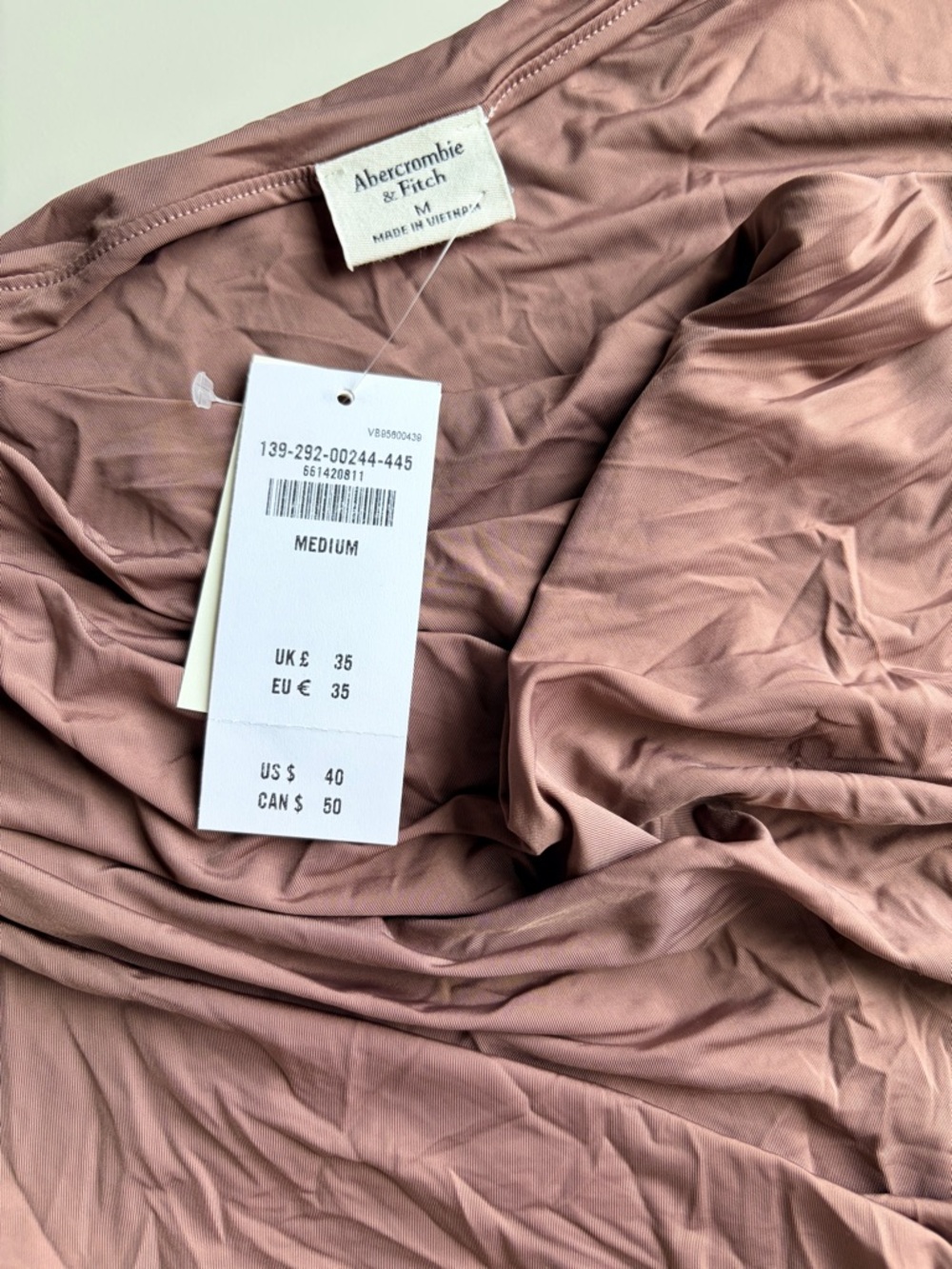 Abercrombie & Fitch Dusty Rose Top